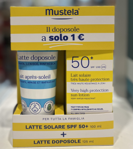 Mustela latte solare spf50+ + latte doposole