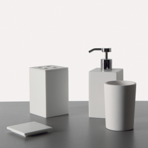 Set accessori bagno in Solid Surface Brera Group