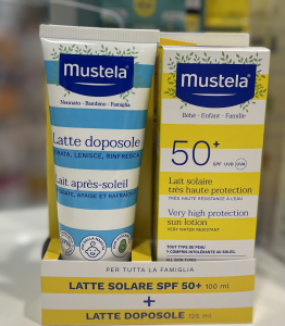 Mustela latte solare spf50+ + latte doposole