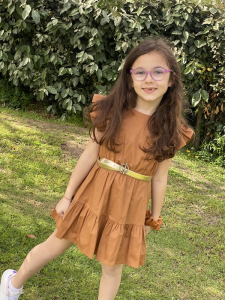 Vestito Bambina in Cotone Vicolo Girl Anni 8