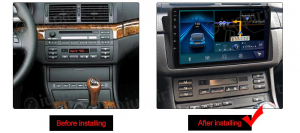 ANDROID autoradio navigatore per BMW E46 BMW M3 Rover 75 MG ZT CarPlay Android Auto GPS USB WI-FI Bluetooth 4G LTE