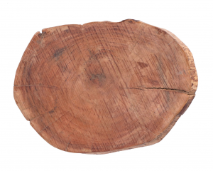 Tavolino  sgabello natural wood  42x37x55 cm