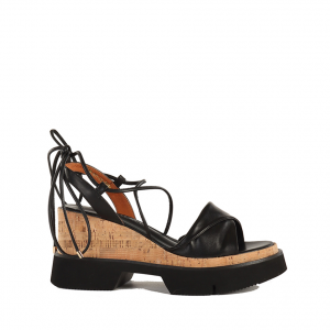 Sandalo con Zeppa Emanuelle Vee 421M-451-30-P084.BLA-A.2