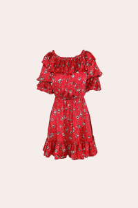 Abito Soft Dress Tati red picadilly Aniye By