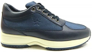 Avirex Gunny 268 P Scarpe Uomo Sneakers Fondo Alto Blu