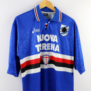 1995-96 Sampdoria Maglia Nuova Tirrena Asics M