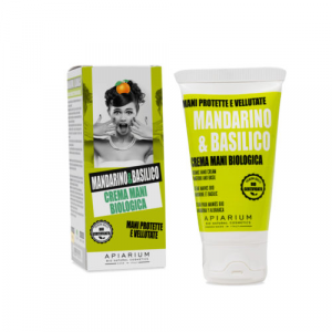 Mandarino e Basilico Crema Mani Bio 50 ml