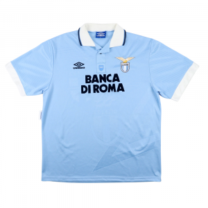 1994-95 Lazio Maglia Umbro Banca di Roma XL (Top)