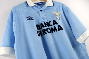 1994-95 Lazio Maglia Umbro Banca di Roma XL (Top)