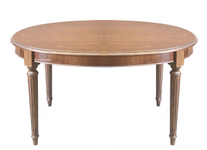 Table ovale Style Louis XVI avec allonges