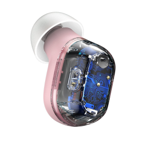 Auricolari wireless Baseus Encok WM01 Bluetooth 5.0 colore rosa