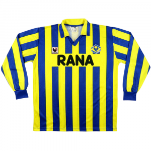 1991-94 Hellas Verona Maglia Uhlsport Rana (Top)
