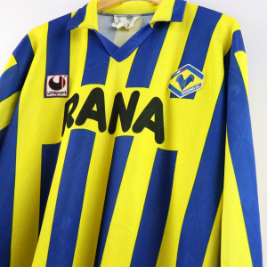 1991-94 Hellas Verona Maglia Uhlsport Rana (Top)