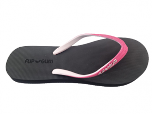 Flip Gum - Infradito da Donna Nero e Rosa 93042