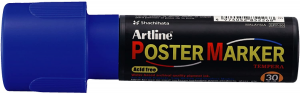 Artline Poster Marker EPP30 Pennarello Gigante Blu 30mm