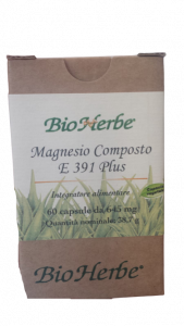 MAGNESIO COMP E391 PLUS 60CPS BIOHERBE