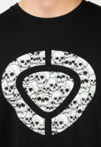 T-Shirt C1RCA Icon Skull Tee Black