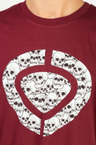 T-Shirt C1RCA Icon Skull Tee Red