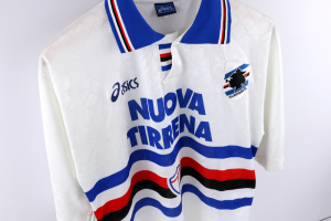 1995-96 Sampdoria Maglia Away Nuova Tirrena Asics M (Top)
