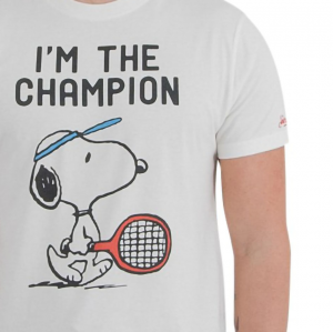 T-Shirt MC2 Saint Barth Snoopy Tennis Game JACK001 02886B-A.2