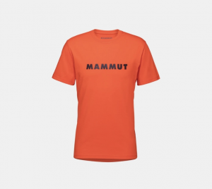 T-shirt uomo MAMMUT CORE  MEN LOGO HOT RED