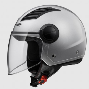 CASCO LS2 OF562 AIRFLOW GLOSS SILVER 562.04