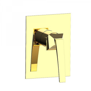 Luce Frattini recessed shower mixer with square plate