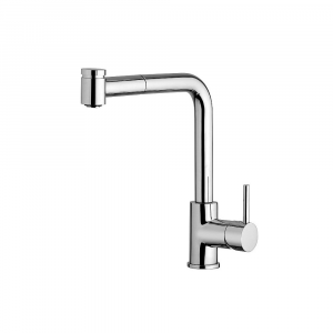 Sink mixer with pull-out hand shower Pepe Cucina Frattini