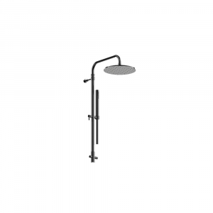 Shower column with diverter, flexible hose, hand shower and shower head ø25cm