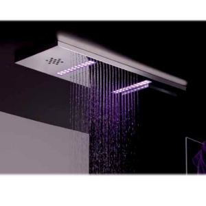 Built-in shower head with chromotherapy Frattini Gaia