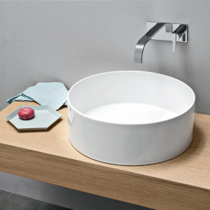 Round countertop washbasin Ovvio Tondo Nic Design