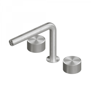 3 Hole basin mixer tap Stereo Quadro Design