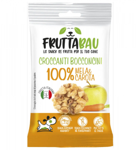 Frutta Bau - Snack Croccante di Frutta Essiccata - 15gr