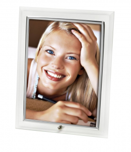 Portafoto in vetro verticale per foto 15x20cm