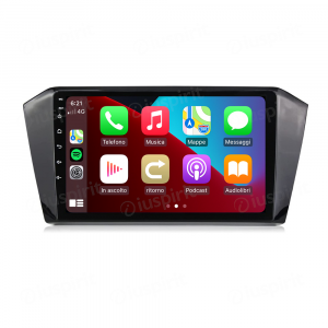 ANDROID autoradio navigatore per VW Passat B8 2015-2018 CarPlay Android Auto GPS USB WI-FI Bluetooth 4G LTE