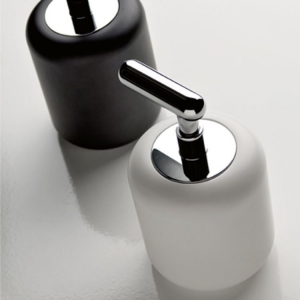 Standing soap dispenser white Goccia Gessi