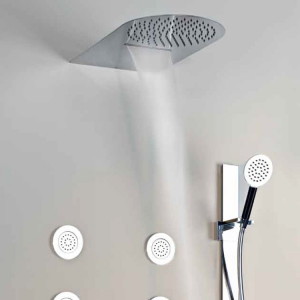 Multifunction shower system TONDO 300 Tremillimetri Gessi