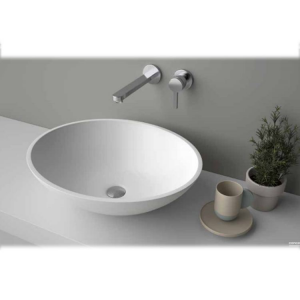 Bathroom wash-basin in Corian Concave Planit