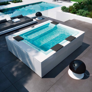Outdoor whirlpool hot tub Zen Active Spa Gruppo Treesse 