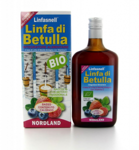 LINFA DI BETULLA BIO LINFASNELL FRUTTI ROSSI - 700 ML