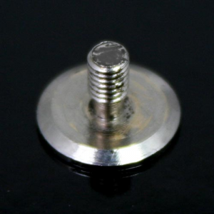 Basette nickel con base piatta Ø11 mm + M3 h5,5 mm