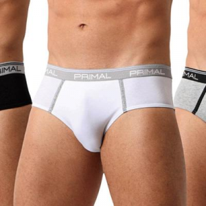 PRIMAL 3 SLIP UOMO COTONE ELASTICIZZATO S001