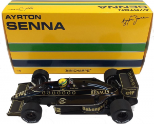 Lotus Renault 98T Ayrton Senna 1986 1/18
