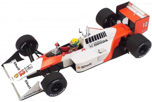 McLaren Honda MP4/4 Ayrton Senna World Champion 1988 1/18