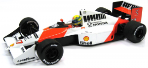 McLaren Honda MP4/5B Ayrton Senna V10 World Champion 1990 1/18