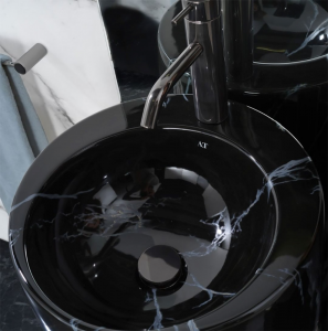 Freestanding marble effect washbasin Spot AeT Italia