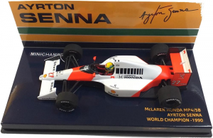 McLaren Honda MP4/5B Ayrton Senna World Champion 1990 1/43