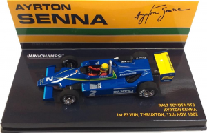 Ralt Toyota RT3 Ayrton Senn 1st F3 Win Thruxton 13th Nov 1982 1/43