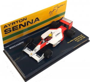 Toleman Hart TG183B Ayrton Senna GP Debut Brazilian GP 1984 1/43