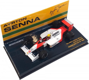 McLaren Honda MP4/4 Ayrton Senna Winner British GP 1988 1/43